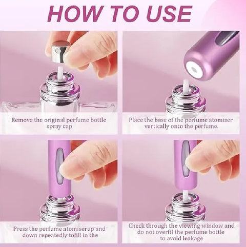 5ml Refillable Perfume Atomizer Bottle
