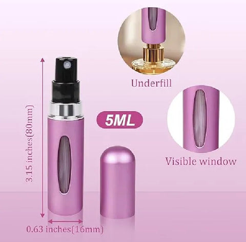 5ml Refillable Perfume Atomizer Bottle