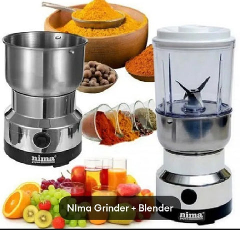 Nima 2 in 1 Electric Grinder & juicer Blender